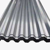 Couleur personnalisable G550 DX51D tôle de toiture en acier ondulé/tôle de toiture en acier ondulé pour la construction de maisons