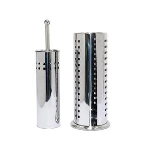 Cepillo de baño con soporte de acero inoxidable, soporte para inodoro con soporte para casa y hotel - Product Image 1