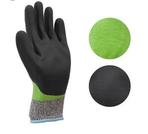 ถุงมือป้องกันการบาดเอนกประสงค์ โพลีเอสเตอร์ ถุงมือป้องกันการบาดระดับ A5 ถุงมือยางสำหรับงานอุตสาหกรรม - Product Image 2