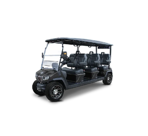 Carritos de golf de lujo de la serie Modern Prestige de 2, 4, 6 y 8 asientos con interior confortable y sistema de propulsión de alta eficiencia para transporte turístico. - Product Image 5