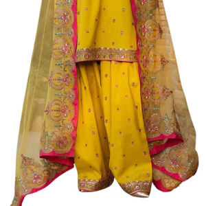 Calidad única transpirable Color sólido Farsi Shalwar para mujeres Pakistán hecho bajo MOQ Farsi Shalwar precio barato - Product Image 4