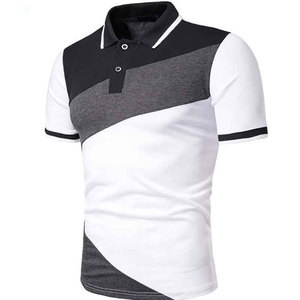 Camiseta de polo para hombre de alta calidad en talla grande Patrón sólido Tejido de punto Diseño liso - Product Image 5