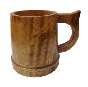 Taza de madera Venta caliente Nuevo diseño Hogar Cocina Uso Drinkware Taza de madera Tamaño personalizado y venta - Product Image 1