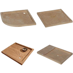 SUAZ Artisan Multifunction Rectangular Marble <b>Shower</b> Base Painted <b>Shower</b> Tray High Quality Bathroom <b>Accessory</b> - Product Image 3