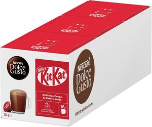 Fourniture en gros de kit de chocolat chaud Dolce Gusto Kat 16 capsules paquet de 3 Vente en gros Fourniture d'usine - Product Image 3