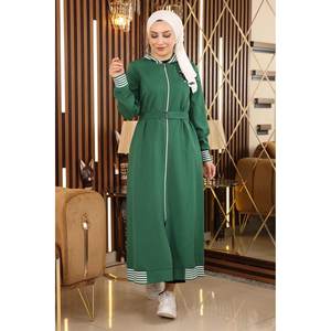 Abrigos, Chaquetas y Gabardinas con Capucha y Cierre, Estilo Abaya - Product Image 3