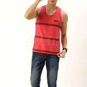 Vêtements de fitness Débardeur fabriqué au Pakistan Débardeur Vente directe d'usine Plus Size Summer Wear Hommes Débardeur - Product Image 3