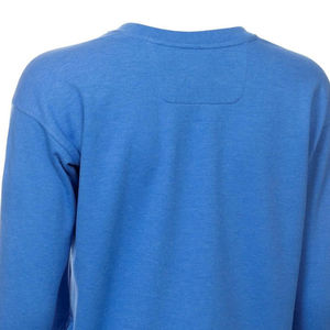 Sudadera de hombro caído de gran tamaño personalizada para mujer, Jersey de lana de gimnasio de manga larga de Color sólido, diseño liso para la temporada de invierno - Product Image 6