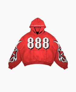 Ensembles Automne Homme Personnalisés Sérigraphiés – Qualité Supérieure OEM – Hoodies Amples & Pantalons Évasés – Survêtements Streetwear - Product Image 3