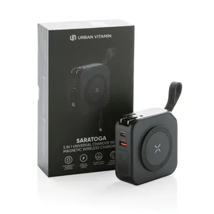 Bancos de Energía Promocionales Saratoga 5 en 1 con Tecnología Loader para Merchandising - Product Image 6