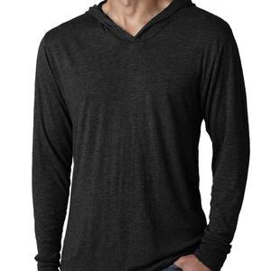 Bella + Canvas 3512 Sweat à capuche unisexe en jersey à manches longues pour l'hiver, polaire, coupe-vent, respirant, léger - Product Image 3