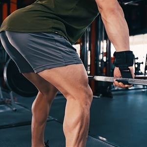 Hooks ile ağır ayarlanabilir halter bilek yastıklı kavrama artırıcı Deadlift Pull-Up sapanlar spor egzersiz ayarları destek - Product Image 5