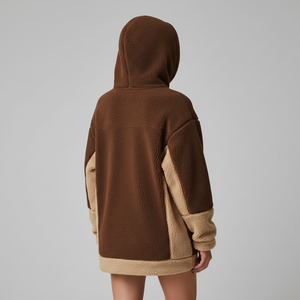 Sudadera con Capucha para Mujer, Mezcla de Algodón, Sensación Suave, Ajuste Cómodo, Logotipo Personalizado, Cordones, para Ropa Informal, Estilo Urbano y Uso Diario - Product Image 2