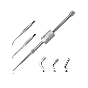 Kit de Higiene Dental PISSCO, Set de Cuidado Bucal con Espejo Bucal, Kit de Eliminación de Sarro Dental, Herramientas de Higiene Dental, 6 Piezas - Product Image 5