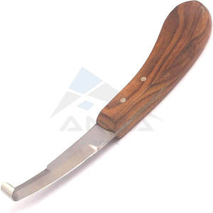 Cuchillo de pezuña de alta calidad, instrumentos veterinarios duraderos de mano derecha para herradores, recorte de pezuñas, cuidado de pezuñas de equino y ganado - Product Image 1