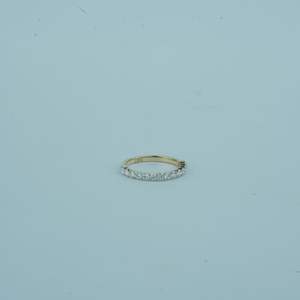 แหวนเพชรสำหรับ0.50Ct ระดับพรีเมี่ยม VS1ตัดแบบกลม IGI SGL ได้รับการรับรองว่าเป็นสีโรสโกลด์เงินทองหมั้นหมายสำหรับงานแต่งงาน - Product Image 6