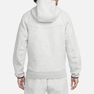 Nouveau sweat à capuche élégant 2026 en molleton de coton personnalisé pour hommes, fabriqué au Pakistan, meilleur produit, sweat à capuche vierge pour hommes avec fermeture éclair intégrale - Product Image 2