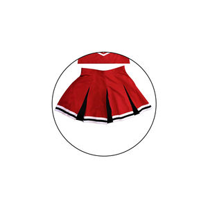 Uniformes de cheerleading personnalisés 100% polyester imprimés par transfert thermique Nouveau design Vente en gros Uniformes de cheerleading courts pour enfants et adultes - Product Image 5