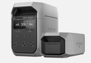 เครื่องกำเนิดไฟฟ้าพกพา ECOFLOWS DELTA 3 Plus รุ่นขายดี พร้อมแบตเตอรี่อัจฉริยะเสริม - Product Image 3