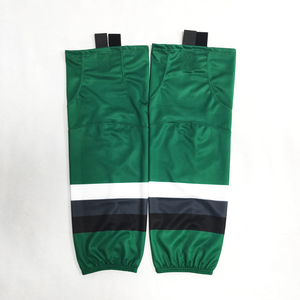 Nouvelles chaussettes de sport de hockey sur glace de qualité supérieure pour hommes, avec nom d'équipe, grande taille, randonnée et revers - Product Image 3