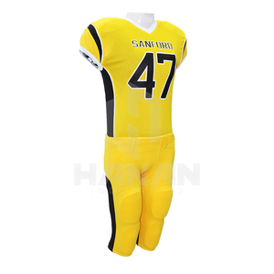 High Performance American <b>Football</b> Uniforms - Lightweight Material Durable and Comfortable Polyester Uniform <b>Set</b> - Product Image 6