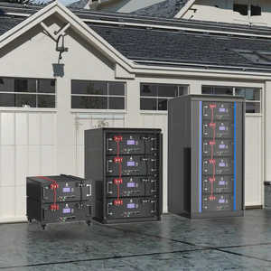 Sistema de Almacenamiento de Energía Doméstico de 51.2V 400Ah LiFePO4 para Montaje en Rack, 20.48kWh, IP65, Protección BMS Dividida, CAN AC - Product Image 1