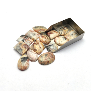 7 Uds Dumortierita Natural cuarzo 10-20mm cojín de pera ovalada cabujón 49,96 GMS lote Iroc ventas tamaño libre mezcla forma piedra preciosa suelta - Product Image 5