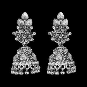 Jeweljunk Oxidised Beads <b>Drop</b> DanglerJhumki <b>Earrings</b> <b>Fashion</b> <b>Drop</b> <b>Earrings</b> 1311267 - Product Image 1