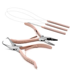 Pinzas para Extensiones de Cabello SHEARS BEAUTY, Calidad de Salón, Grado A+, Duraderas, Punta de Precisión para la Aplicación de Extensiones de Cabello (Compuesto de Acero) - Product Image 5