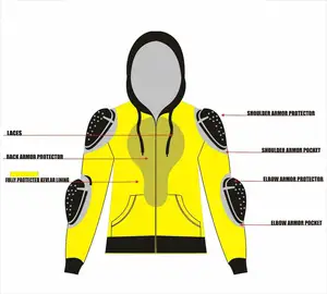 Sweat à capuche en molleton pour homme Vestes de sport moto Sweat à capuche en molleton pour moto - Product Image 1