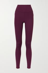New Arrival Women's Yoga <b>Leggings</b> Simple High Waist Anti-Bacterial Spandex/<b>Nylon</b> Solid Color Stylish Gym Women's Yoga <b>Leggings</b> - Product Image 2
