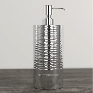 เครื่องจ่ายสบู่เหลวโลหะสแตนเลสสำหรับโรงแรมและร้านอาหาร - Product Image 1