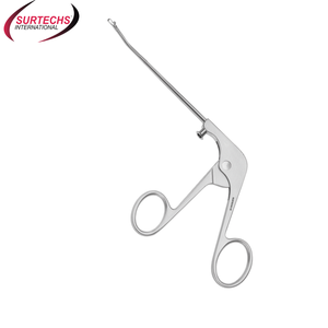 Surtechs OVALMINIPUNCH Right Jaws Manual <b>Small</b> Joint Arthoscopy <b>Tool</b> with Straight Shaft Surgical Instrument Basis - Product Image 1