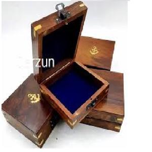 trending <b>wooden</b> storage <b>box</b> acacia wood with brass work unique design <b>wooden</b> <b>box</b> - Product Image 1