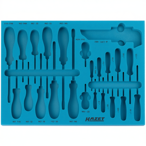 Insert en mousse souple à 2 composants Hazet pour le rangement d'outils 163-141/31 - Product Image 2