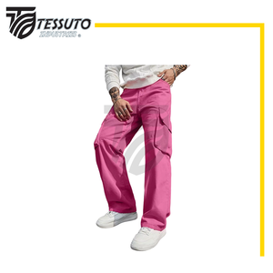 Pantalones Vintage de talla grande para hombre 2025, lona de punto ligero de alta calidad, estilo lavado de cintura media de secado rápido - Product Image 1