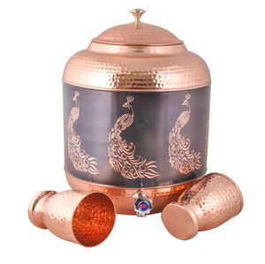 Pot d'eau en cuivre design moderne distributeur de pots d'eau en cuivre pour artisanat meilleure vente - Product Image 3