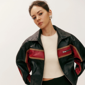 2024 nueva venta al por mayor 5XL chaqueta de piel de oveja de gran tamaño abrigo de alta calidad diseño personalizado bordado bolsillo decoración XL acolchado - Product Image 3