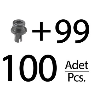 คลิปยึดกันชนสำหรับออดี้และโฟล์คสวาเกน - แบบสั้น - 100 ชิ้น - Product Image 1