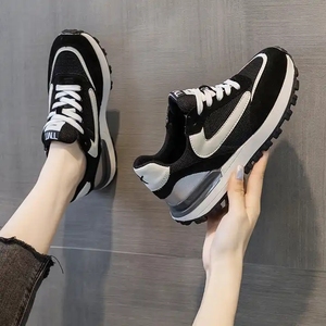 2026 fashion breathable casual <b>shoes</b> women new walking style <b>shoes</b> women's thick sole sports vulcanized <b>shoes</b> - Product Image 5