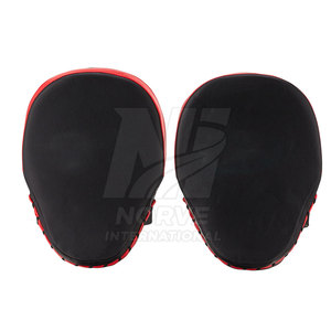 Wholesale Boxing Training Punch Mitts Boxing Punching <b>Focus</b> <b>Pads</b> Customized Logo Mitts PU Leather Kicking Palm <b>Pads</b> - Product Image 6