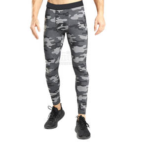 Hombres Fitness Cintura Elástica Legging Deportes Correr Tallas Grandes Legging En Nuevo Stock Legging Para La Venta - Product Image 1