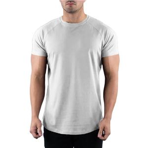 T-shirt d'été de haute qualité, nouveau, à manches courtes, en coton, vêtements de sport, streetwear hip-hop, t-shirts ajustés, hauts - Product Image 1