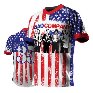 Uniforme de Softbol Sublimado de Talla Grande, Diseño a Todo Color, Tela Transpirable de Secado Rápido, Se Aceptan Logotipos de Equipos Personalizados - Product Image 3