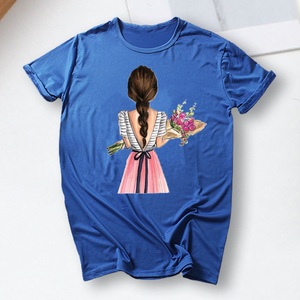 Logo personnalisé T-shirt pour enfants à manches courtes T-shirt uni surdimensionné vierge hautement durable Impression par sublimation respirante T-shirt pour écoliers - Product Image 2