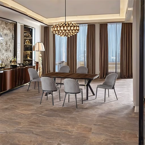 Élégant ensemble de salle à manger 1 table et 6 chaises pour la cuisine - Product Image 1