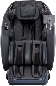 Fauteuil de massage pratique de haute qualité avec inclinaison en apesanteur, commandes vocales, haut-parleurs Bluetooth haut de gamme et trois rouleaux pour les pieds - Product Image 4