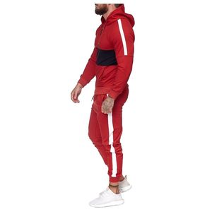 Men's <b>Sherpa</b> <b>Lined</b> 2-Piece <b>Hoodie</b> Tracksuit Sets Casual Printed Sweatsuits with Breathable Plus Size Feature Eco-Friendly - Product Image 1