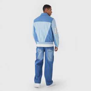 กางเกงผ้ายีนส์ทรงหลวมขากว้างสำหรับผู้ชายชุดสตรีทแวร์ทันสมัยใส่ได้ทั้งชายและหญิงแบบวินเทจ - Product Image 3