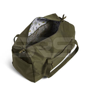 Sac polochon en cuir PU imperméable léger et durable style vintage avec bandoulière réglable - Product Image 3